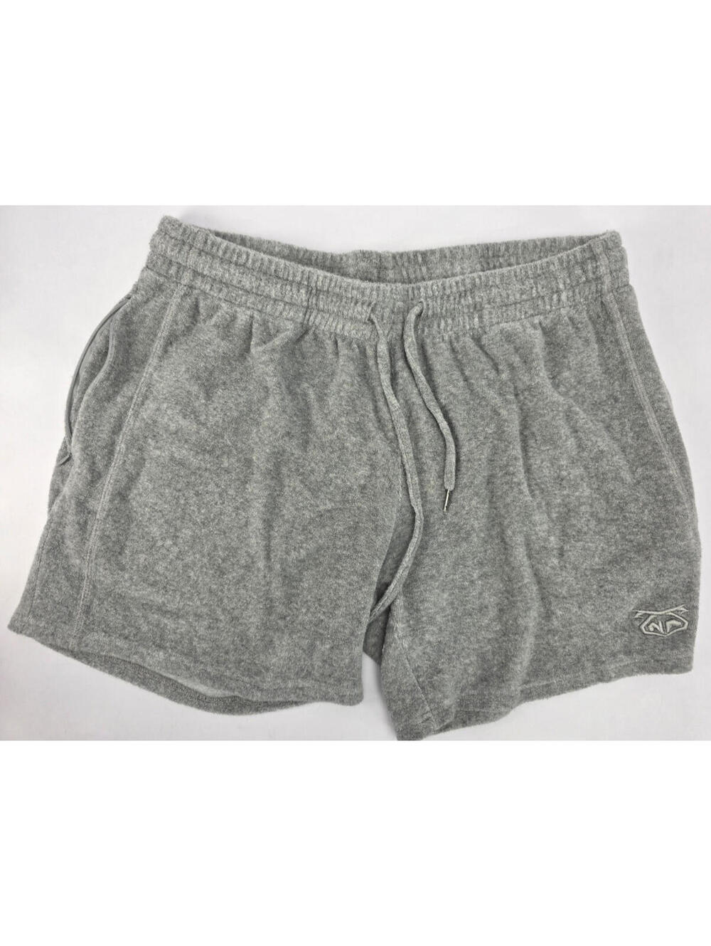 Nasty Pig Lounge Shorts XXL Gray Logo Terry Cloth Drawstring Casual Shorts
